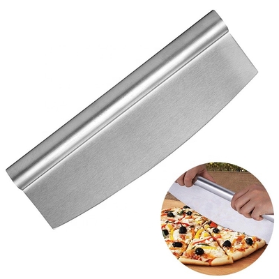 14 Zoll Premium-Pizza-Schneider aus Edelstahl 430-Pizza-Rocker-Schneider