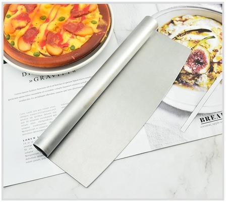 Pizza-Werkzeuge 8 Zoll Ss 430 Kuchen Schneider Premium-Edelstahl-Pizza-Schneider