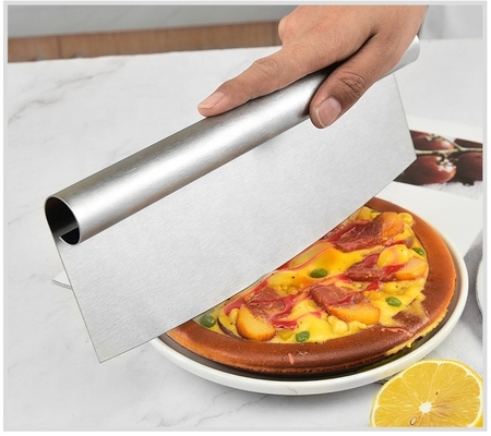 Pizza-Werkzeuge 8 Zoll Ss 430 Kuchen Schneider Premium-Edelstahl-Pizza-Schneider