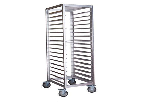 RK Backwaren China 15 Schalen Edelstahl Backschalen Trolley Brot Ofen Backregal