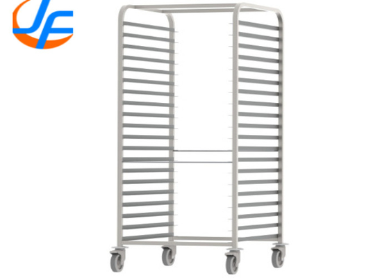 RK Bakeware China Foodservice NSF 600 × 400 mm Ofen Backflasche Trolley, Gastronorm Edelstahl Trolley