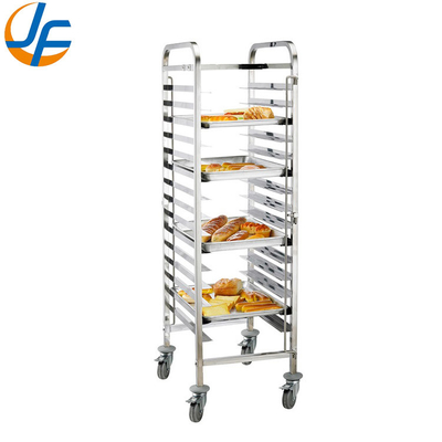 RK Bakeware China- Aluminium Gewerbliche Backflasche Trolley / 32 Trays Edelstahl Backflasche Rack