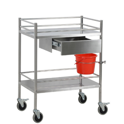 RK Bakeware China Medical Hospital Verkleidung Edelstahl Trolley Chirurgische Trolley mit Schubladen