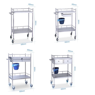 RK Bakeware China Foodservice NSF Edelstahl Krankenhaus medizinischer Wagen mit Schubladen