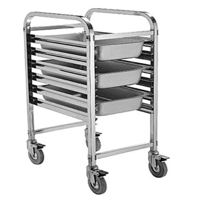 RK Bakeware China Maßgeschneiderte Edelstahl-Restaurantspeisen-Gastronomie-Dienstleistung Transportwagen/Teewagen für die Küche