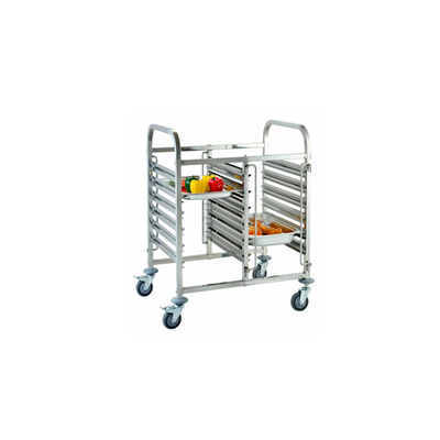 RK Bakeware China Foodservice NSF Edelstahl-Ofenfachregal Bäckerei Backwagen