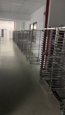 Rk Backwaren China-Edelstahl-Rolle in 800X600 Backregal für Revent Rack Ofen