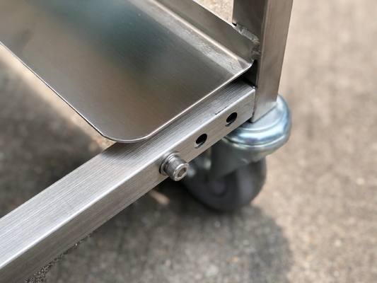 Rk Bakeware China-Edelstahl Z-Rahmen Nesting Rack Trolley für die Bäckerei Produktion