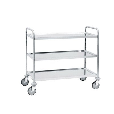 Rk Backwarenhersteller China-Aluminium 10 Pan Side Load Bun Sheet Pan Rack - zusammengebaut