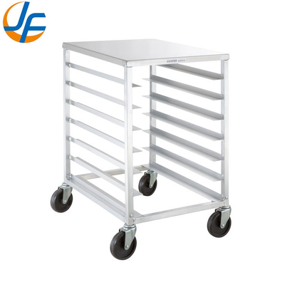 Rk Bakeware China Foodservice NSF Aluminium Ende Ladung Unterbank Vorbereitung Top-Blatt Bun Pan Rack