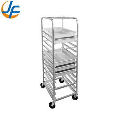 Rk Bakeware China Foodservice NSF Aluminium Ende Ladung Unterbank Vorbereitung Top-Blatt Bun Pan Rack